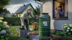 Bad news for gardeners: a 135 fine may apply if you use collected rainwater without proper authorization starting February 31,