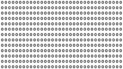 Optical Illusion Challenge: Can You Spot 9 Hidden Among 0s in 8 Seconds