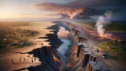 Africa is slowly splitting into two continents, and scientists say a new ocean could eventually form – the evidence and the video explained in a story that divides opinion