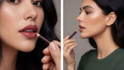 Lip Liner Placement Trick Creates Fuller Looking Lips Without Overlining