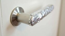 Why aluminium foil is suddenly appearing on door handles and how this simple trick delivers a surprisingly big effect
