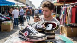 He hid an AirTag in his sneakers before donating them to the Red Cross and found them sold at a market