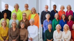 Which colours make us look older according to psychology?