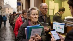 Pensions will rise from February 8, but only for retirees who submit a missing certificate, sparking anger among those without internet access