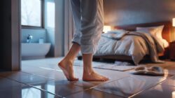 Why walking barefoot on cold floors can make your whole body feel colder
